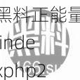 黑料正能量 indexphp2024 ：汇聚正能量，打造美好未来