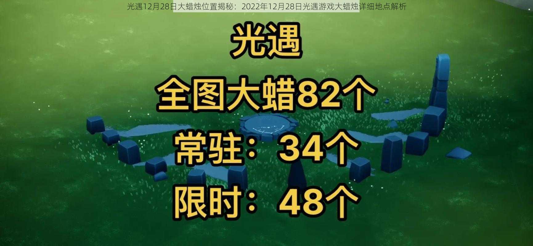 光遇12月28日大蜡烛位置揭秘：2022年12月28日光遇游戏大蜡烛详细地点解析