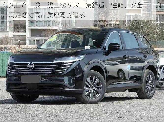 久久日产一线二线三线 SUV，集舒适、性能、安全于一身，满足您对高品质座驾的追求