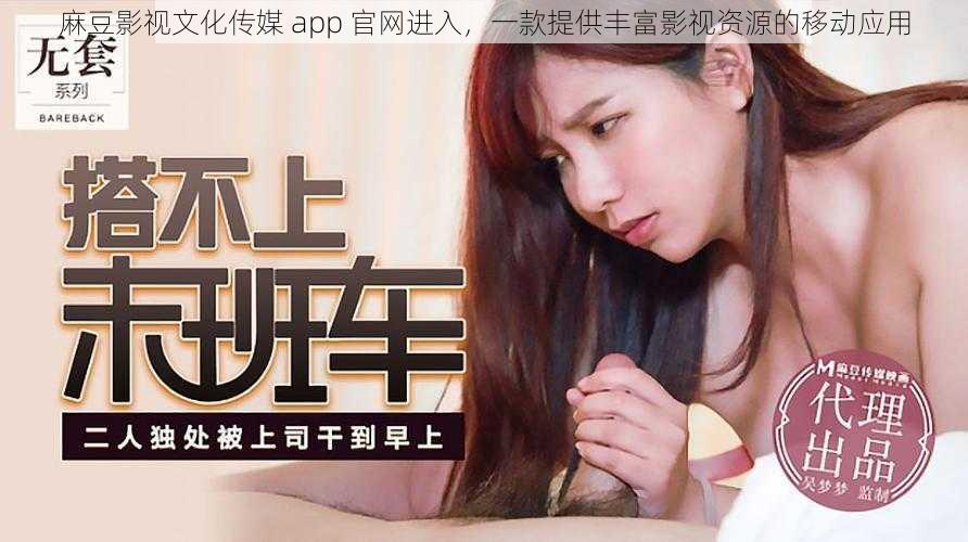 麻豆影视文化传媒 app 官网进入，一款提供丰富影视资源的移动应用