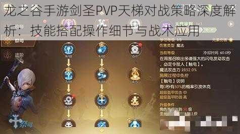 龙之谷手游剑圣PVP天梯对战策略深度解析：技能搭配操作细节与战术应用