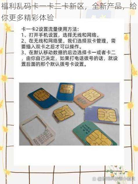 福利乱码卡一卡二卡新区，全新产品，给你更多精彩体验