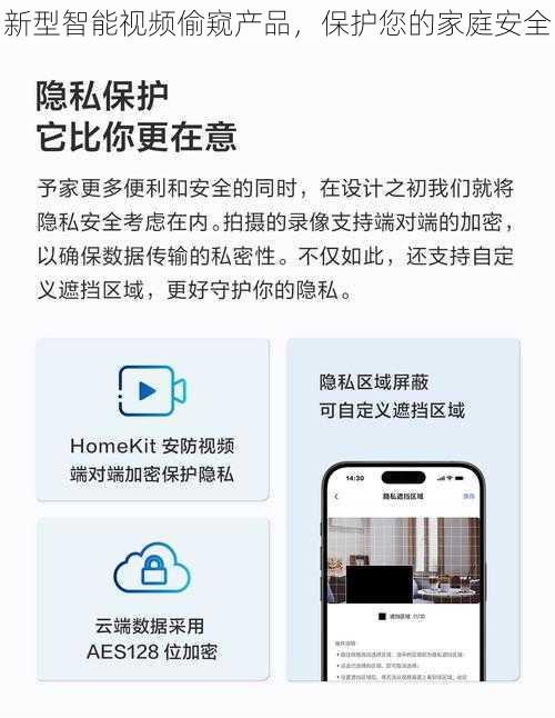 新型智能视频偷窥产品，保护您的家庭安全