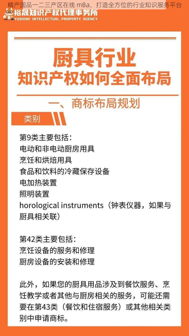 精产国品一二三产区在线 mBa，打造全方位的行业知识服务平台