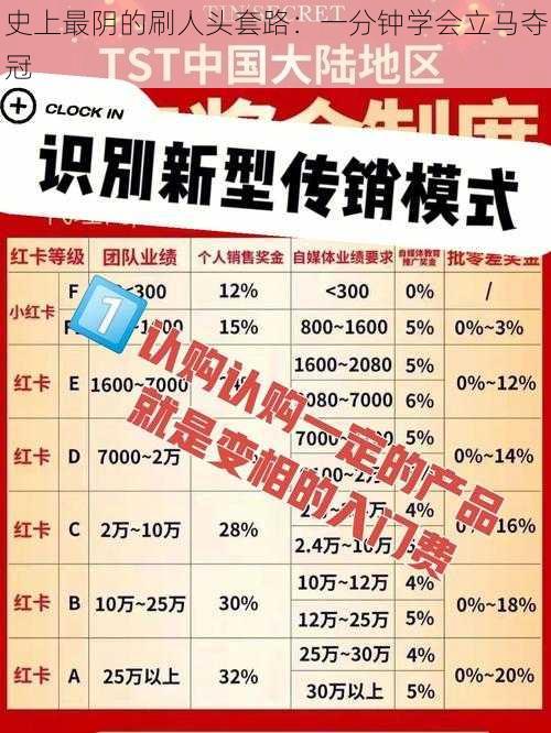 史上最阴的刷人头套路：一分钟学会立马夺冠