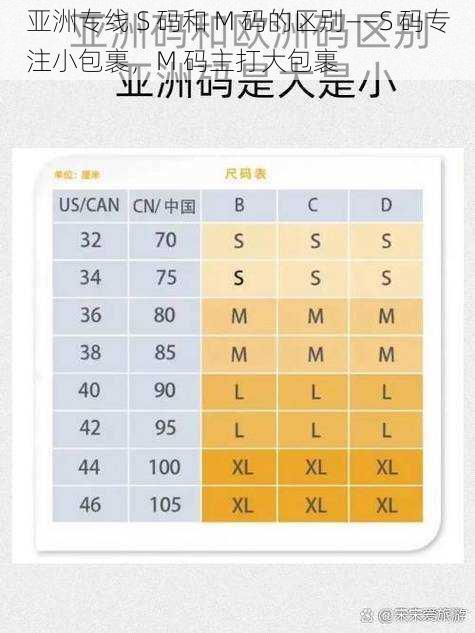 亚洲专线 S 码和 M 码的区别——S 码专注小包裹，M 码主打大包裹