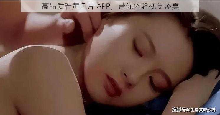 高品质看黄色片 APP，带你体验视觉盛宴