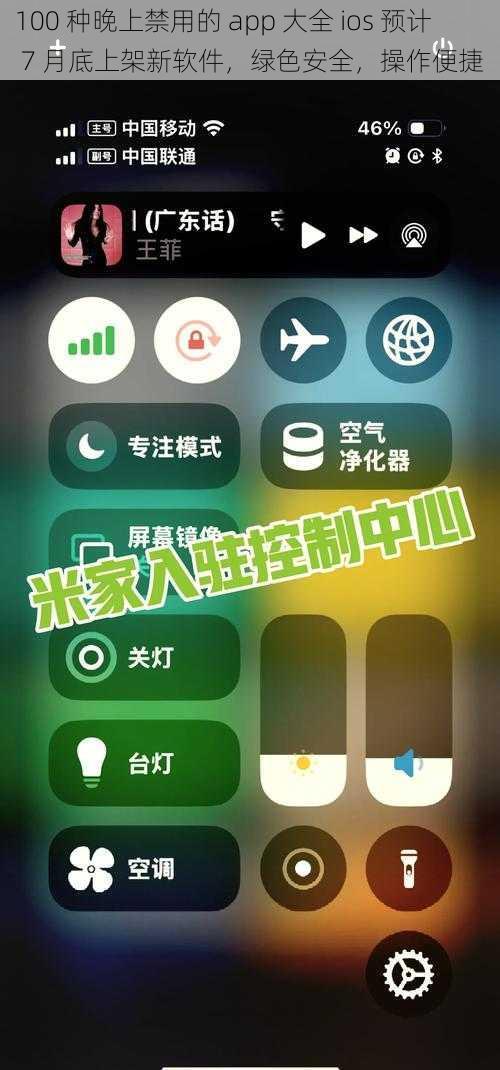 100 种晚上禁用的 app 大全 ios 预计 7 月底上架新软件，绿色安全，操作便捷