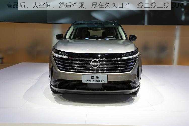 高品质、大空间，舒适驾乘，尽在久久日产一线二线三线 SUV