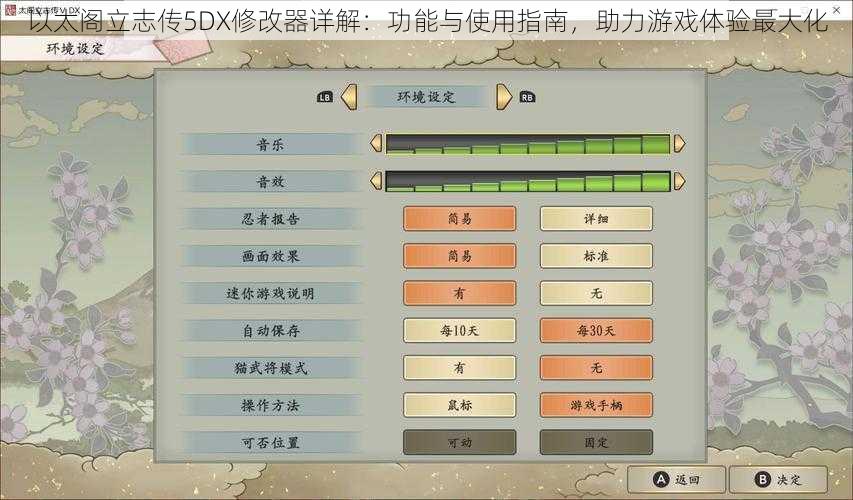 以太阁立志传5DX修改器详解：功能与使用指南，助力游戏体验最大化