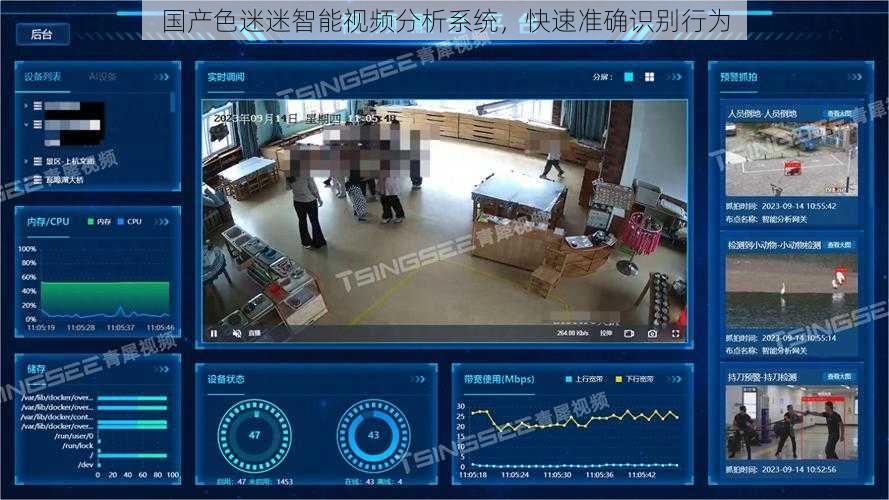 国产色迷迷智能视频分析系统，快速准确识别行为