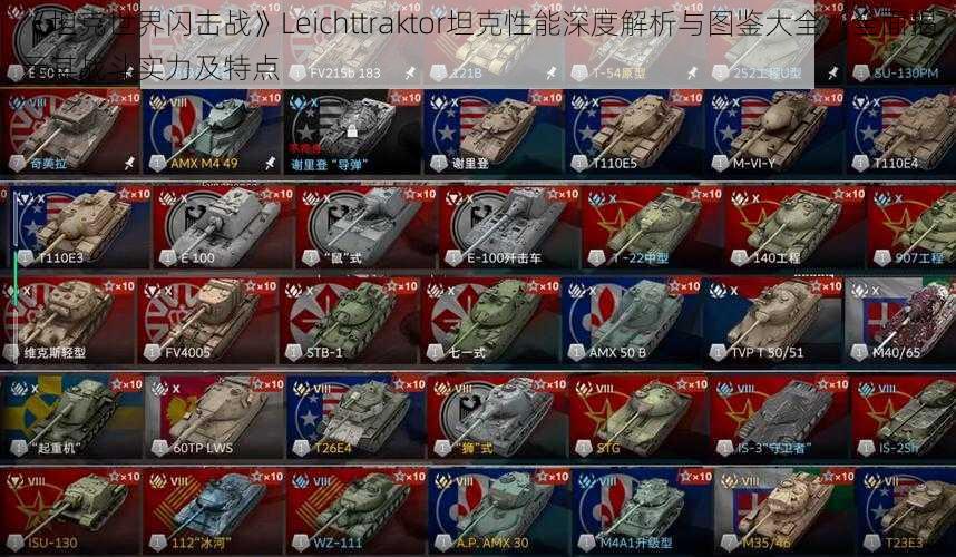 《坦克世界闪击战》Leichttraktor坦克性能深度解析与图鉴大全：全面揭示其战斗实力及特点