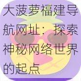 大菠萝福建导航网址：探索神秘网络世界的起点