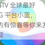 GTV 全球最好 G 平台小蓝，内有惊喜等你来发现