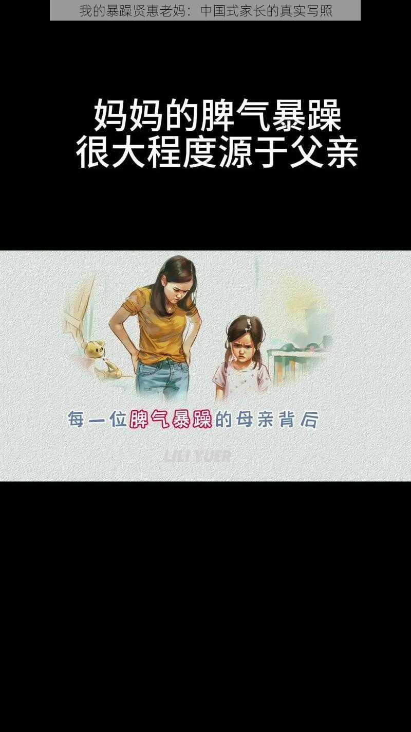 我的暴躁贤惠老妈：中国式家长的真实写照