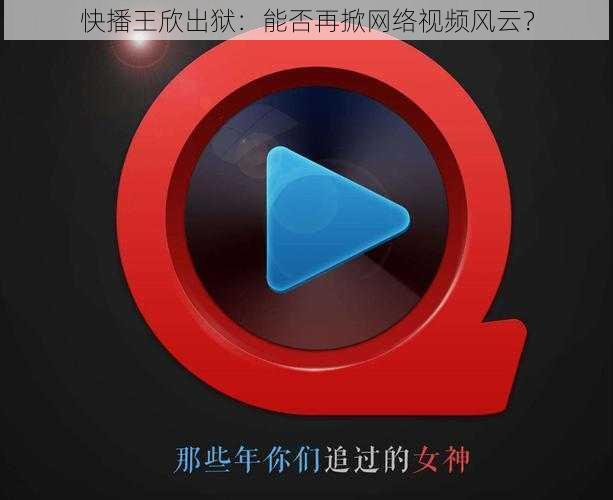 快播王欣出狱：能否再掀网络视频风云？